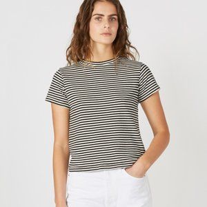 re/done striped tee